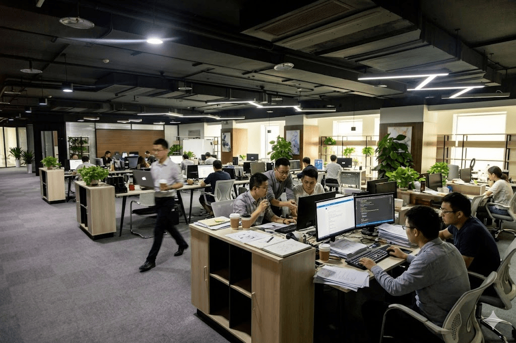 PeakForce real office environment